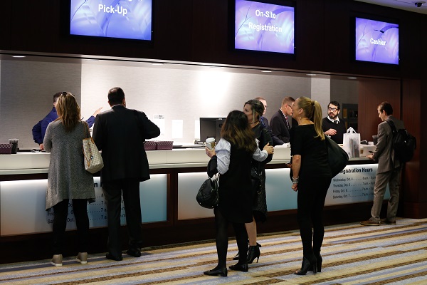 registration desk