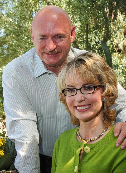 Mark Kelly and Gabby Giffords Mark Kelly and Gabby Giffords